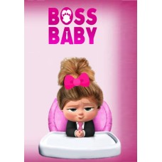 698449Z foaie de zahar Boss Baby Girl bebelusa 29x20cm